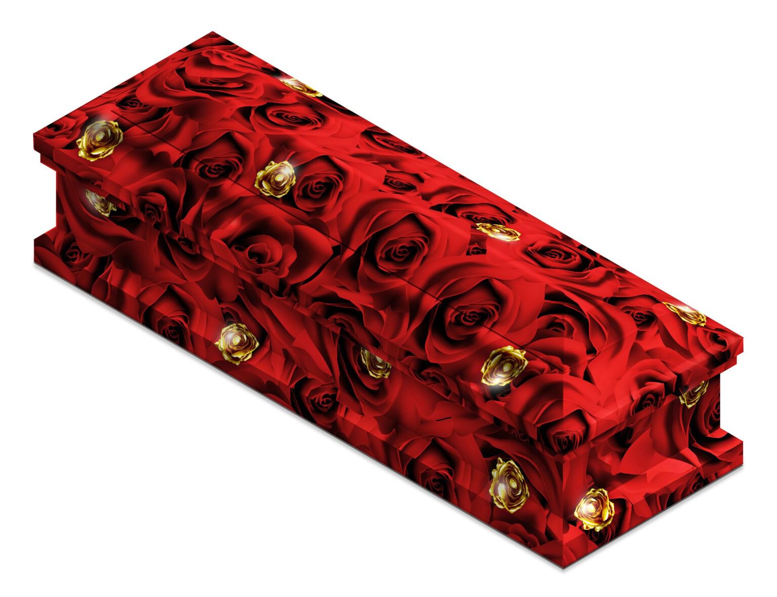 Red And Gold Roses We Wrap Caskets red-and-gold-roses-we-wrap-caskets